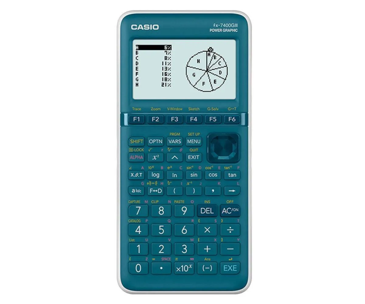 Casio fx-7400GIII, 190 g