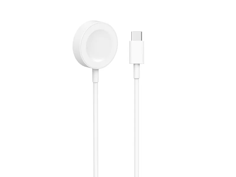 Sinox PRO trådløst USB-C ladekabel til Apple Watch®. 1m. Hvid