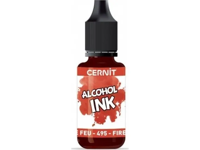 Carioca Cernit alcohol ink 20ml fire red
