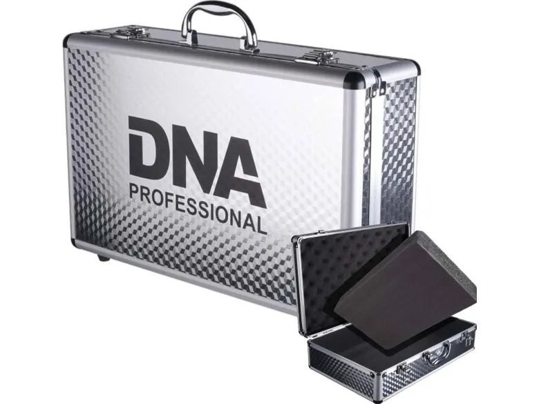 Koffert/hardcase for lydutstyr: mikrofon, mikser, hodetelefoner til DJ
