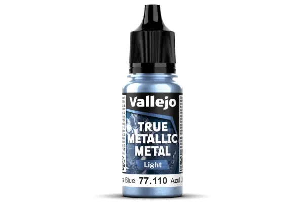 Vallejo 77.110 True Metallic Metal Light Ultramarine Blue (18 ml)