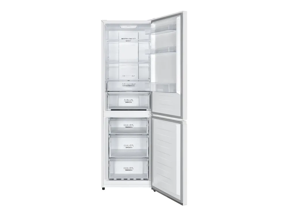 Gorenje N619EAW4 - Kjøleskap/fryser - bunnfryser - bredde: 59.5 cm - dybde: 59 cm - høyde: 186 cm - 304 liter - Klasse E - hvit