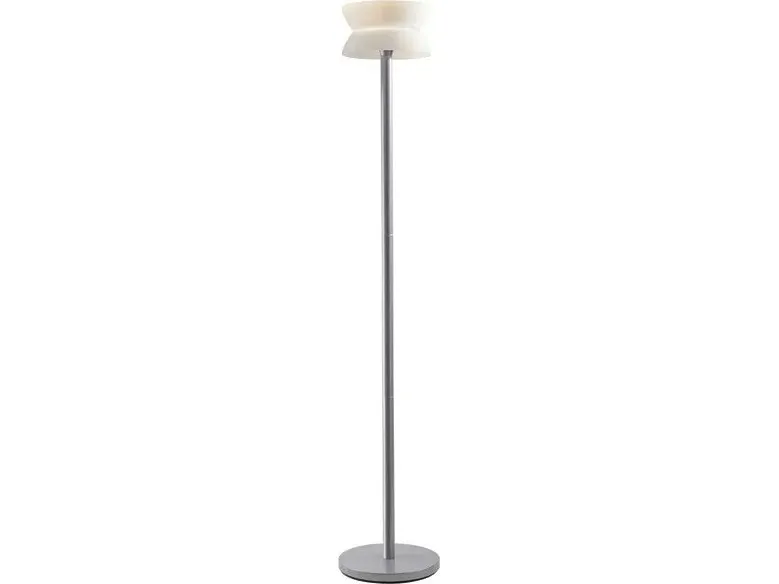 Unilux Unilux 400035993 gulvlampe Diaboled LED, stål/polert glass, 18,6 W