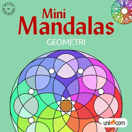 Mini Mandalas - Geometri | Språk: Dansk