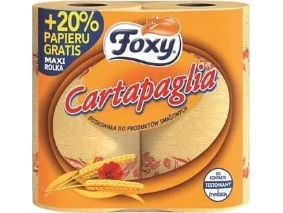 Foxy kjøkkenpapir Cartapagla 2 ruller