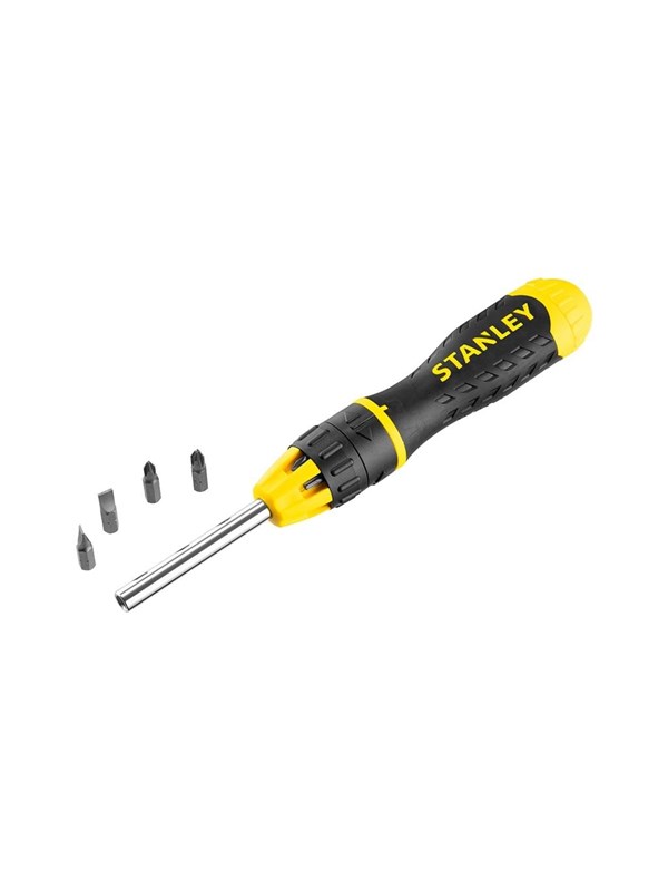 Stanley Multibit Ratchet Screwdriver + 10 Bits