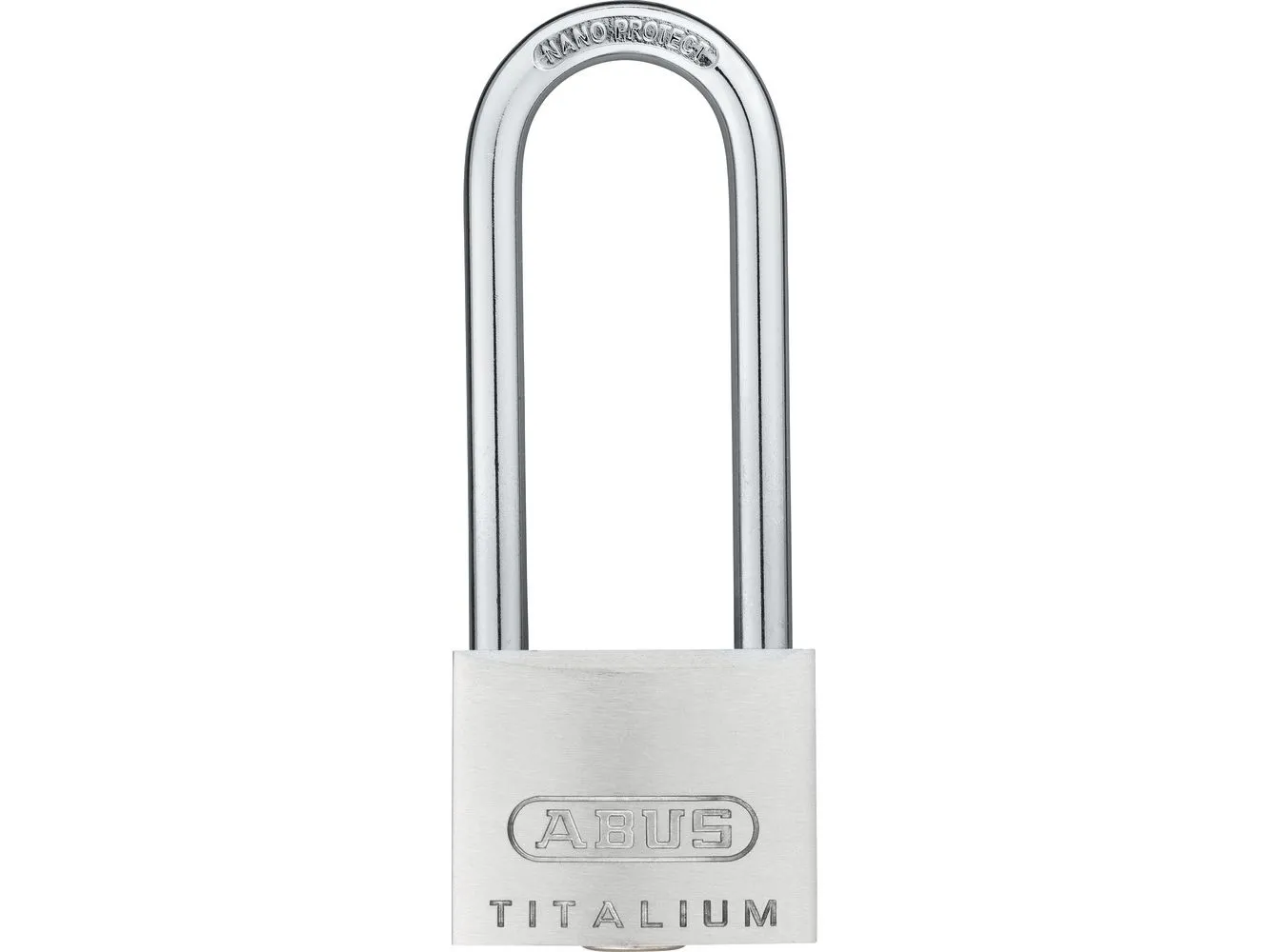 ABUS Titalium hængelås 64TI/40, høj bøjle 63 mm