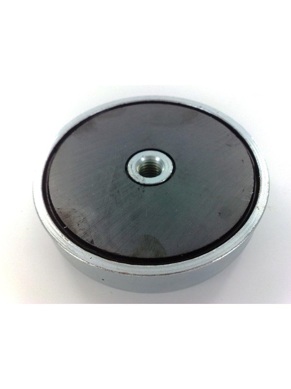 Helmuth A. Jensen Ferrite pot magnet ø80 x 20mm m10 galv
