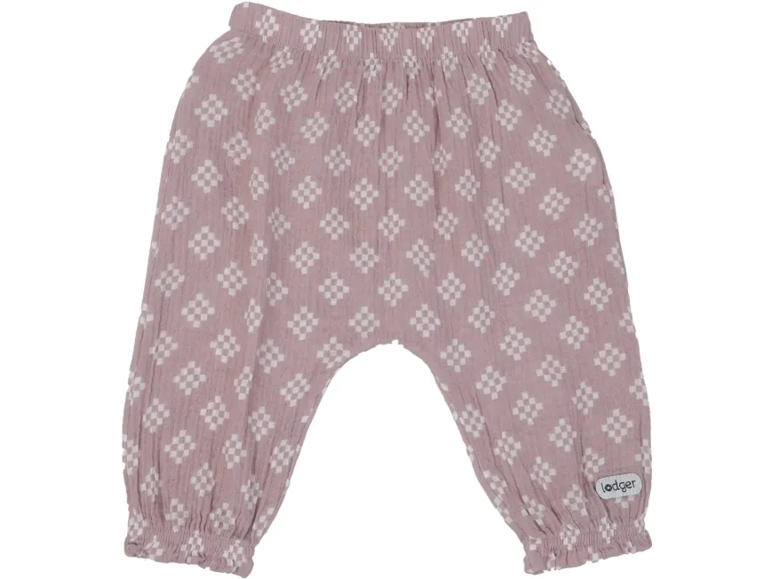 Cocoon Promotion! Lodger Hipster Tribe muslin sommer baby-hipsterbukser Rose 62 cm HS 107_62