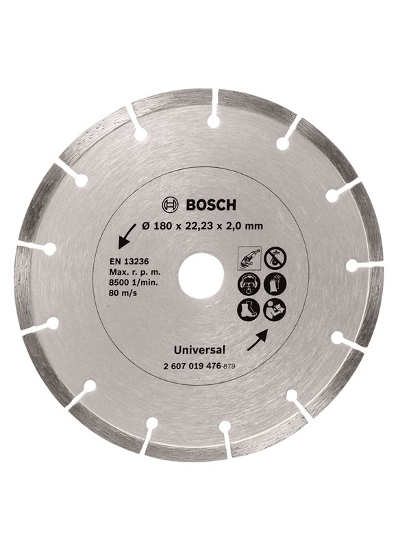 Bosch Diamantkappeskive for bygningsmaterialer, Ø 180 mm