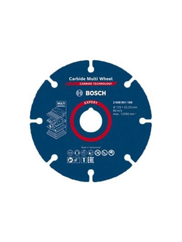 Bosch SKÃ-RESKIVE MULTIWHEEL 125MM HM