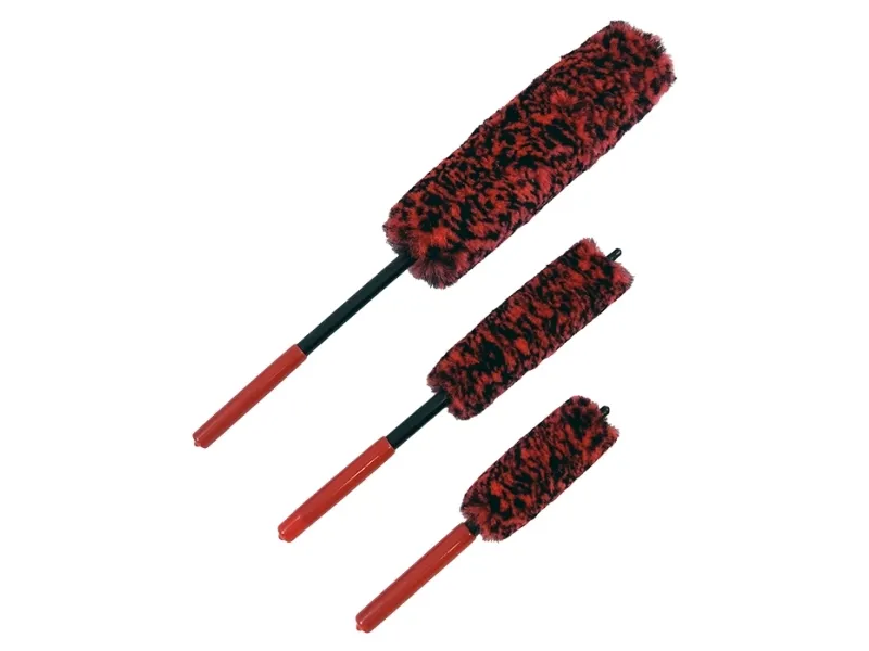 Fælgbørstesæt i mikrofiber - 3 stk.