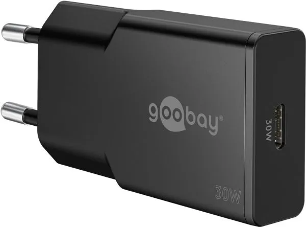 Goobay Slim, Innendørs, AC, 20 V, Sort