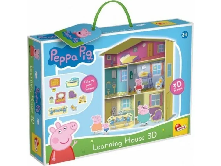 Lisciani Peppa Gris - Hjemmet mitt 3D