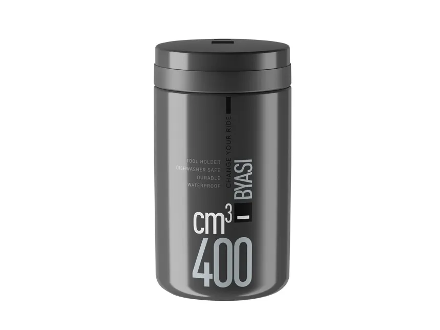 Elite Byasi, 400 ml, Sykkel, Sort, Plast, Monokromatisk, 7,4 cm