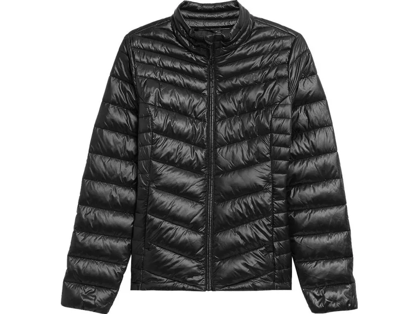 4f Damejakke dyp svart H4Z21 KUDP002 20S str. S