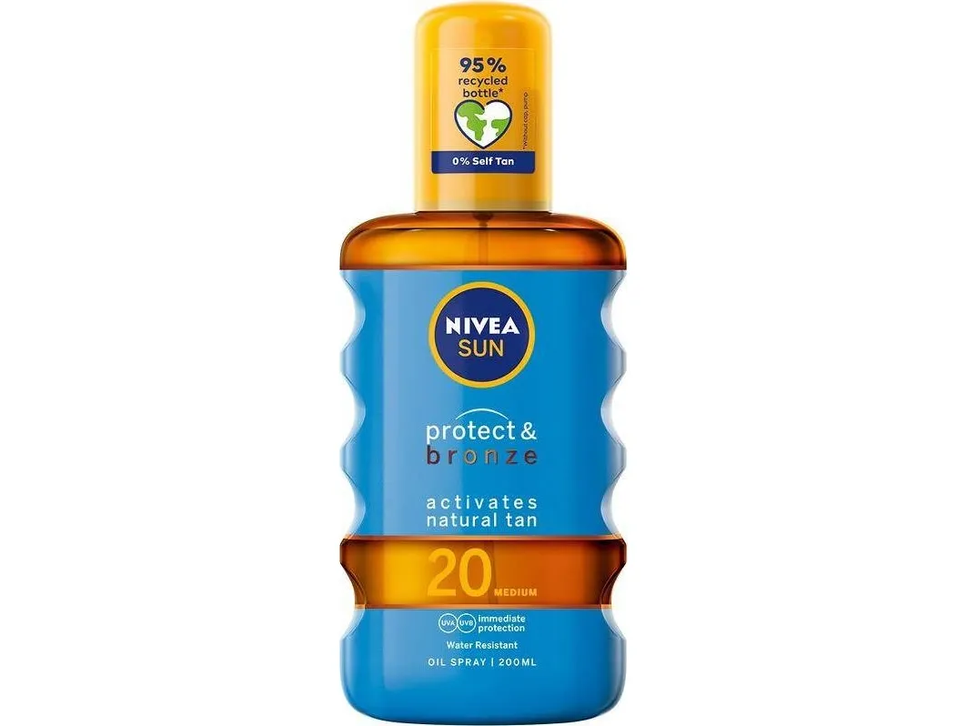 Nivea NIVEA_Sun Protect Bronze tan aktiverende olje SPF20 200ml