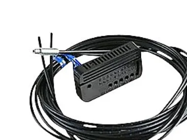 Fiberoptisk sensor, diffus, M6, 2m kabel E32-DC200 CHN