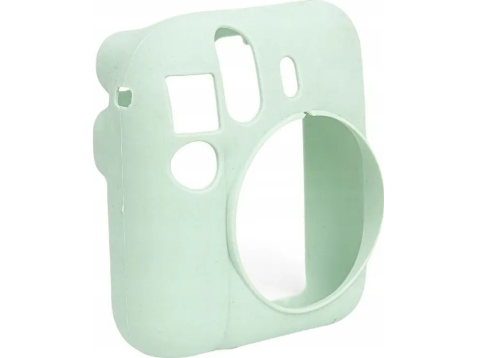 LoveInstant etui/cover til Fujifilm Fuji Instax Mini 12 (silikon) / grønn