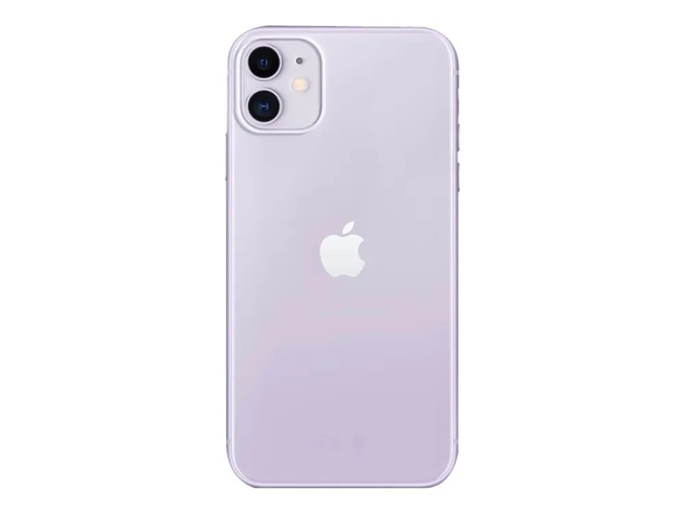 PURO 0.3 Nude - Beskyttende deksel for mobiltelefon - termoplast-polyuretan (TPU) - gjennomsiktig - for Apple iPhone 11