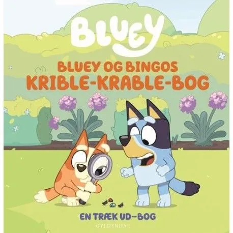 Bluey - Bluey og Bingo krible-krable-bok | Ludo Studio Pty Ltd | Språk: Dansk
