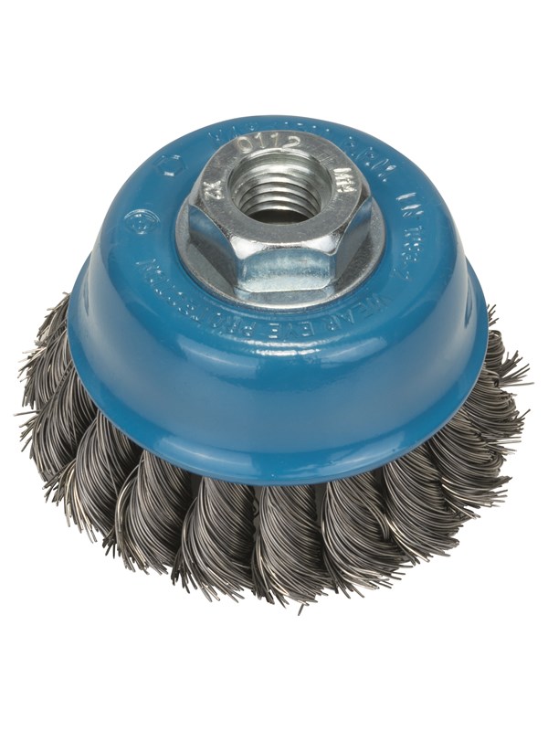 Bosch Koppbørste, vridd, 65, stål 65mm, 0,35 mm, M14