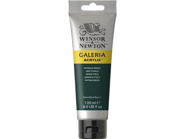 Winsor & Newton Galeria, 120 ml, Grønn, Rør