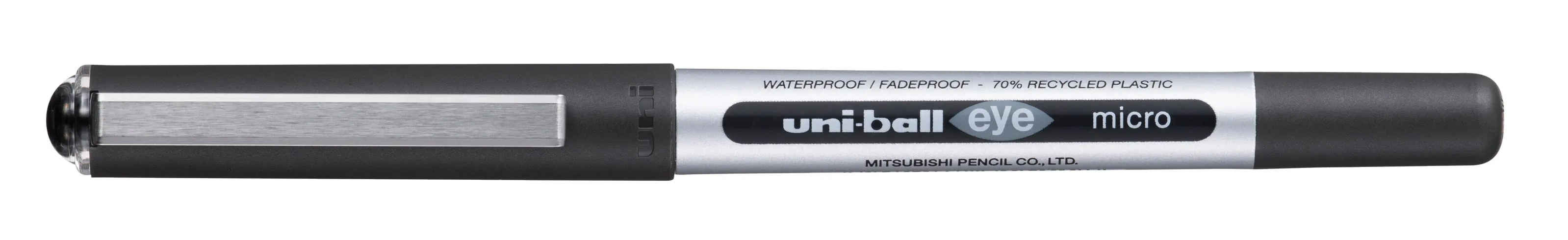 Rollerpen, Uniball Eye, 0,2MM, sort - (12 stk.)