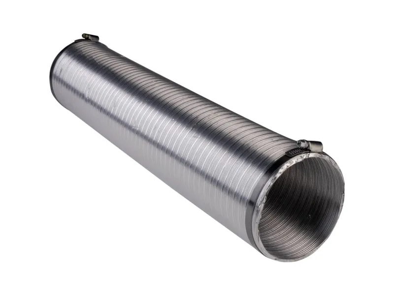 Wallair N51839 fleksibelt ventilasjonsrør i aluminium Ø 15 cm x 2,5 m sølv