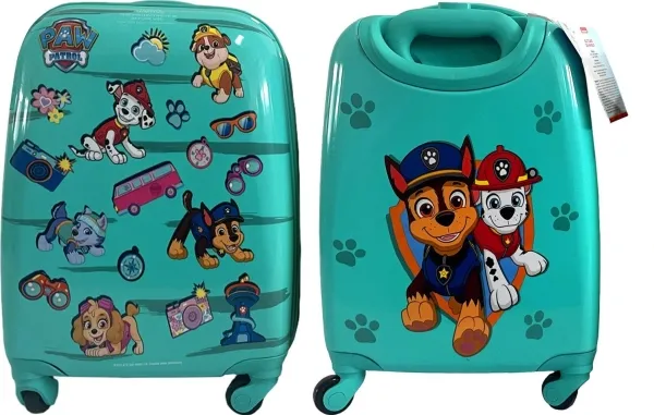 Nickelodeon Paw Patrol på hjul - turkis stor