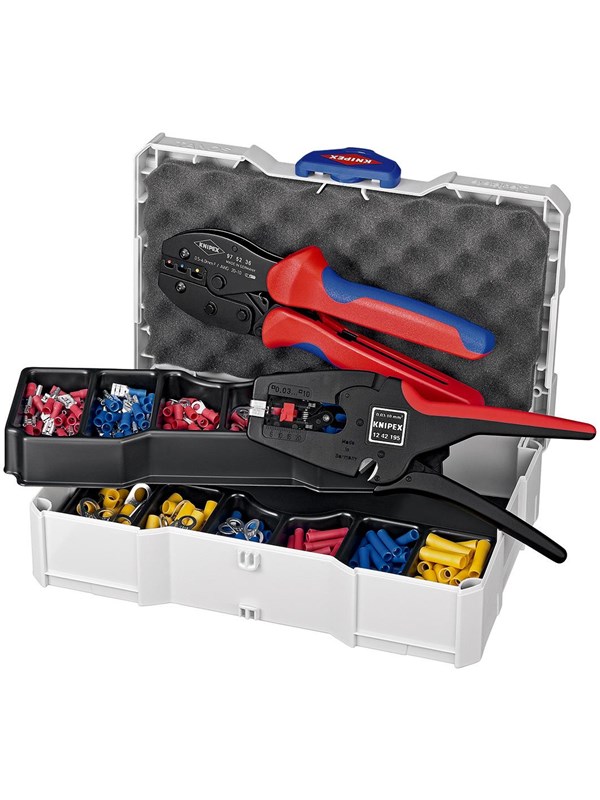 KNIPEX Press-sortimenter, for kabelplugg