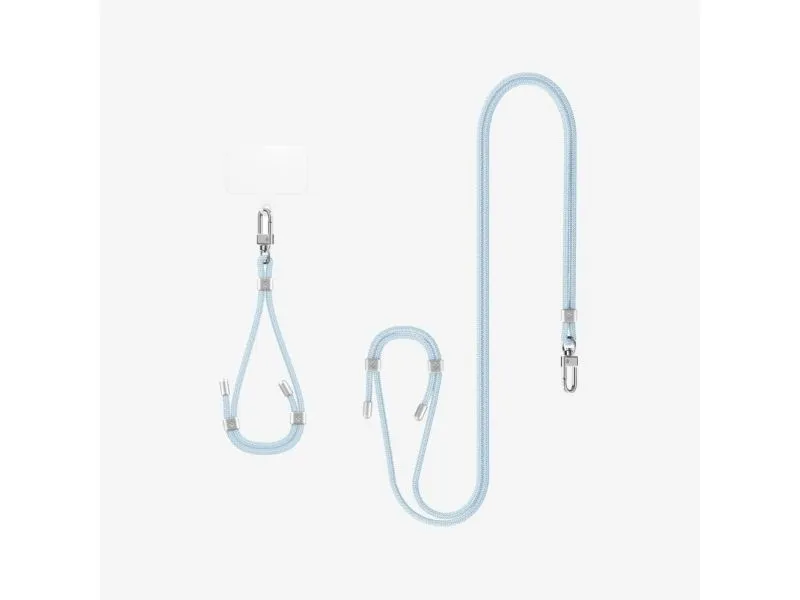 Spigen Universal Set 2 (Cross Body Strap 1P + Wrist Strap 1P + ConTag2 1P) - mute blue