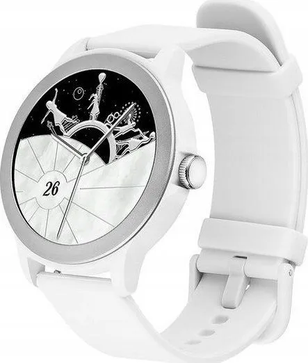 Tracer SMK3 SLAY - Smartklokke med stropp - hvit - display 1.28 - 128 MB - Bluetooth - 38.2 g