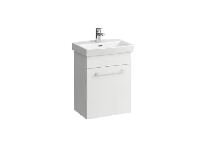Møbelpakke PRO N 50cm m/vask 1låge hvid