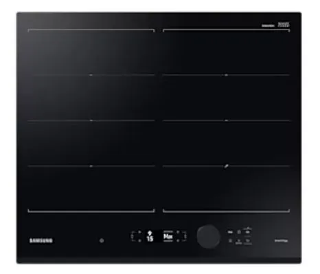 Samsung NZ64B7799GK/U2, Sort, Innebygget, 59 cm, Sonebasert induksjon, 4 zone(s), 4 zone(s)