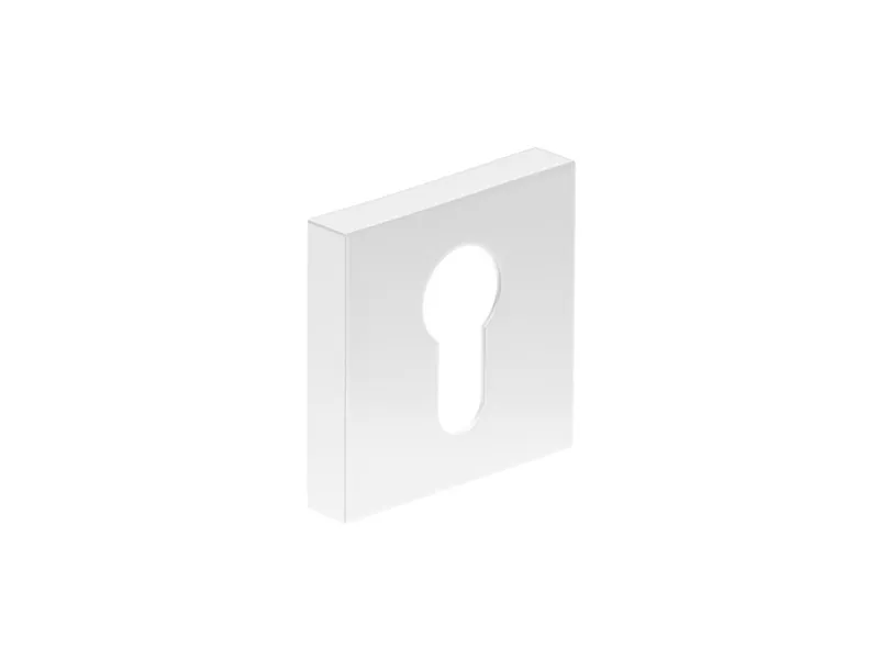 Sylinderring SQUARE WHITE QUBIK