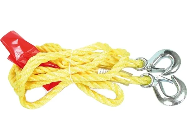 Vorel slepelinje flettet med krok 4 m, 2,5 t 82205