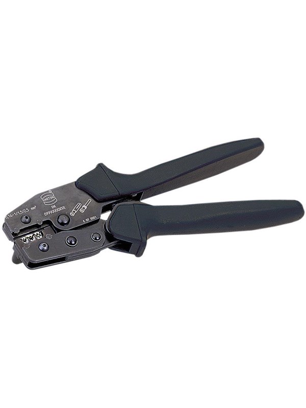 Harting Han crimp tool with locator