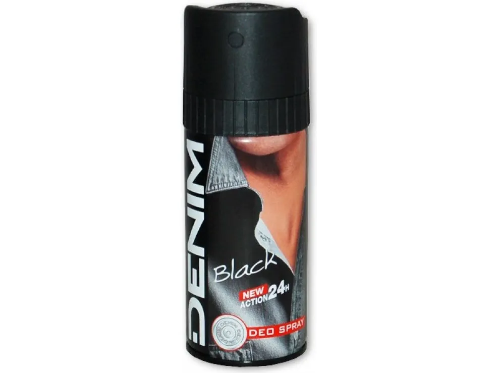 Denim Black Deodorant Spray 150ml