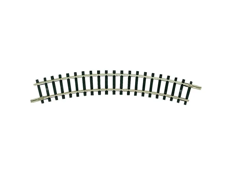 Fleischmann 22221 skinnesegment (uten ballast) bøyd spor 30° 194,6 mm N