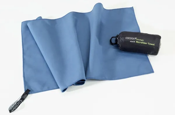 Cocoon Mikrofiberhåndkle Ultralett 150x80cm fjordblå