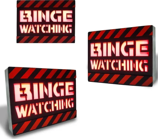 Thumbs Up Mad Monkey-lampe Binge Watching