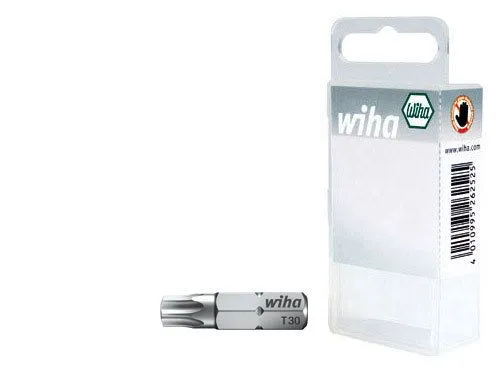 Wiha bits 25 mm, 1/4, TORX® T15, 10 stk. i boks