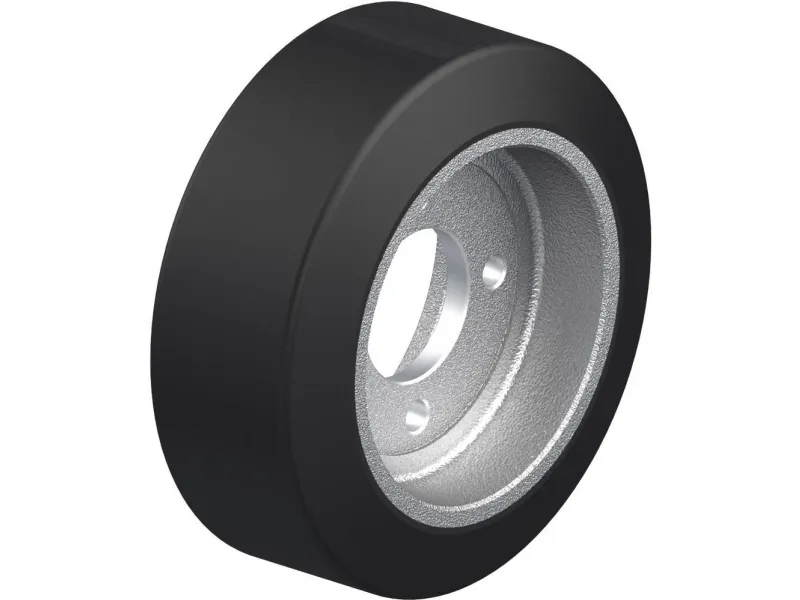 Blickle gaffelhjul 758749, 230x90/65-4, hjuldiameter 230 mm, 1 stk