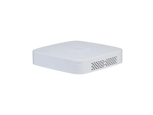 Dahua Technology Lite NVR2108-4KS3, 4 kanaler, 3840 x 2160 piksler, 720p, 960p, 1080p, HDMI: 3840 × 2160, 1920 × 1080, 1280 × 1024, 1280 × 720 VGA: 1920 × 1080, 1280 × 1024, 1280 × 720, G.711 A-law, G.711 µ-law, G.726, PCM, H.264, H.264+, H.265, H.265+