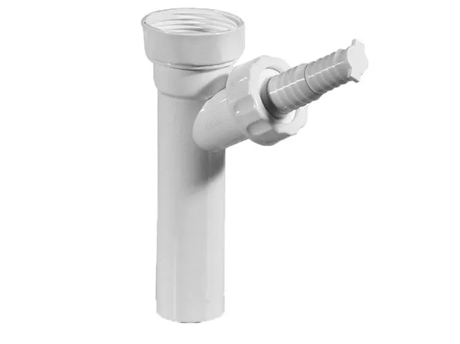 Purus vaskemaskinetilslutning Ø 32 mm 1.1/4 med slangestuds