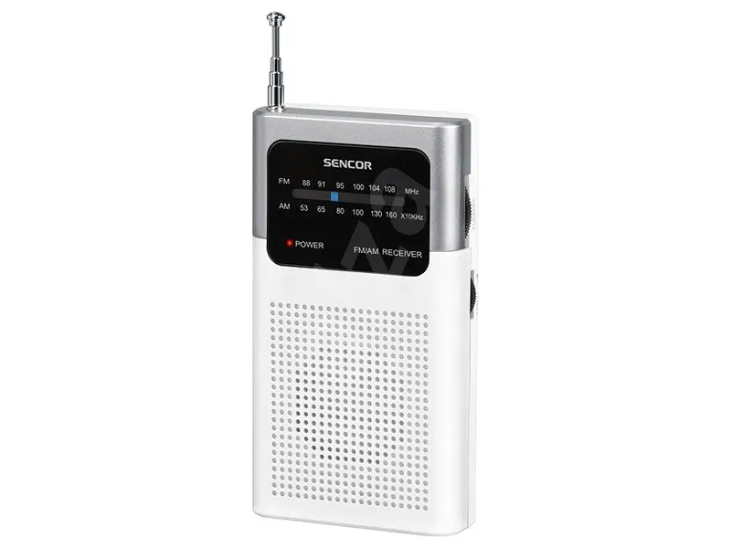 Sencor SRD 1100W, Analog, AM, FM, 87,5 - 108 MHz, 530 - 1600 kHz, 0,3 W, 61 mm