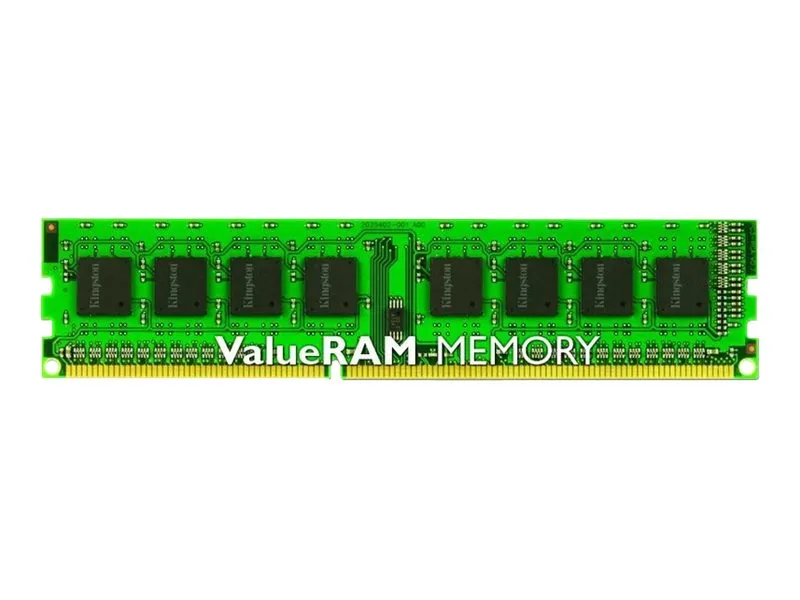 Kingston ValueRAM - DDR3 - modul - 4 GB - DIMM 240-pin - 1600 MT/s / PC3-12800 - CL11 - 1.5 V - ikke-bufret - ikke-ECC
