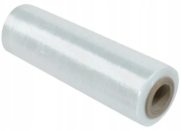 Strekkfilm Office Products, håndholdt, netto 1,5 kg, 500 mm bred, 23 mikron, transparent