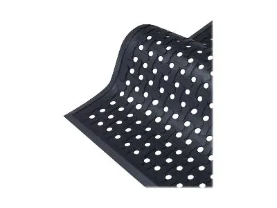 Matting Comfort Flow - Gulvmatte - rektangulær - 140 x 83 cm - svart